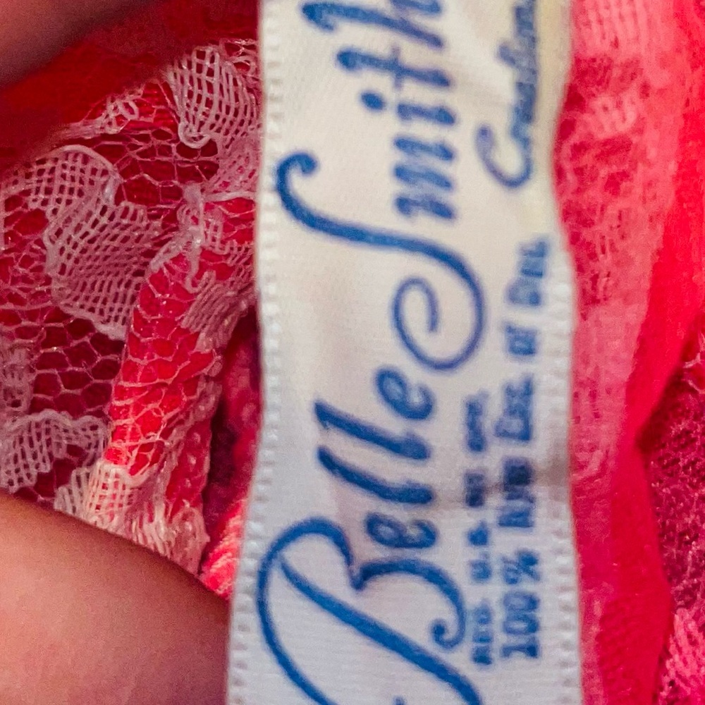 Belle Smith Red Lace Dress